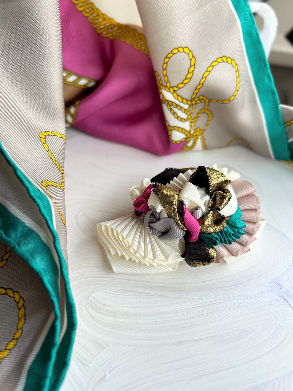 moecoribon リボンアクセサリー作品